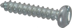 Value Collection - #6 Pan Head Slotted Sheet Metal Screw - Steel, 3/4" Length Under Head, AISI 1016, ASME B18.6.3, ASME B18.6.4 & SAE J933, Grade 1016-1024 - Americas Industrial Supply