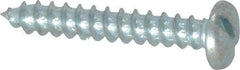 Value Collection - #6 Pan Head Slotted Sheet Metal Screw - Steel, 7/8" Length Under Head, AISI 1016, ASME B18.6.3, ASME B18.6.4 & SAE J933, Grade 1016-1024 - Americas Industrial Supply