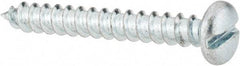 Value Collection - #10 Pan Head Slotted Sheet Metal Screw - Steel, 1-1/2" Length Under Head, Grade 2 - Americas Industrial Supply