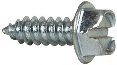 Value Collection - #14 Hex Washer Head Slotted Sheet Metal Screw - Steel, 3/4" Length Under Head, Grade 2 - Americas Industrial Supply