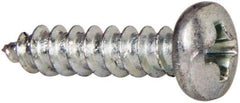 Value Collection - #6 Pan Head Phillips Sheet Metal Screw - Steel, 5/8" Length Under Head, Grade 2 - Americas Industrial Supply