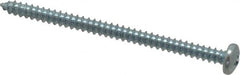 Value Collection - #6 Pan Head Phillips Sheet Metal Screw - Steel, 2" Length Under Head, Grade 2 - Americas Industrial Supply