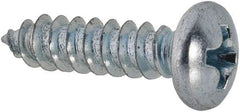 Value Collection - #7 Pan Head Phillips Sheet Metal Screw - Steel, 5/8" Length Under Head, Grade 2 - Americas Industrial Supply