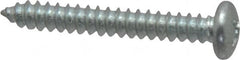 Value Collection - #8 Pan Head Phillips Sheet Metal Screw - Steel, 1-1/4" Length Under Head, Grade 2 - Americas Industrial Supply