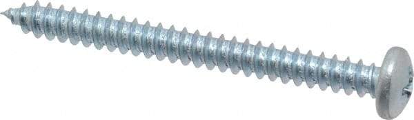Value Collection - #8 Pan Head Phillips Sheet Metal Screw - Steel, 1-3/4" Length Under Head, Grade 2 - Americas Industrial Supply