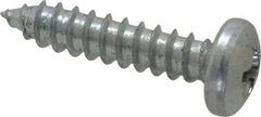 Value Collection - #10 Pan Head Phillips Sheet Metal Screw - Steel, 7/8" Length Under Head, Grade 2 - Americas Industrial Supply