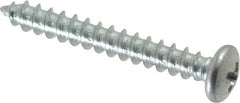 Value Collection - #10 Pan Head Phillips Sheet Metal Screw - Steel, 1-1/2" Length Under Head, Grade 2 - Americas Industrial Supply