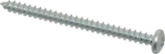 Value Collection - #10 Pan Head Phillips Sheet Metal Screw - Steel, 2-1/2" Length Under Head, Grade 2 - Americas Industrial Supply