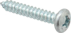 Value Collection - #12 Pan Head Phillips Sheet Metal Screw - Steel, 1-1/4" Length Under Head, Grade 2 - Americas Industrial Supply