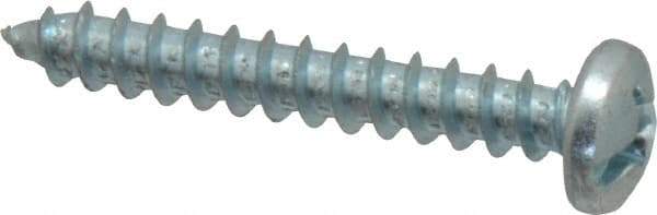 Value Collection - #12 Pan Head Phillips Sheet Metal Screw - Steel, 1-1/2" Length Under Head, Grade 2 - Americas Industrial Supply