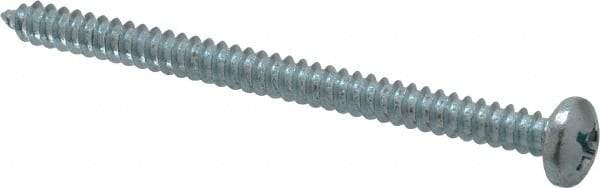 Value Collection - #12 Pan Head Phillips Sheet Metal Screw - Steel, 3" Length Under Head, Grade 2 - Americas Industrial Supply