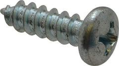 Value Collection - #14 Pan Head Phillips Sheet Metal Screw - Steel, 7/8" Length Under Head, Grade 2 - Americas Industrial Supply