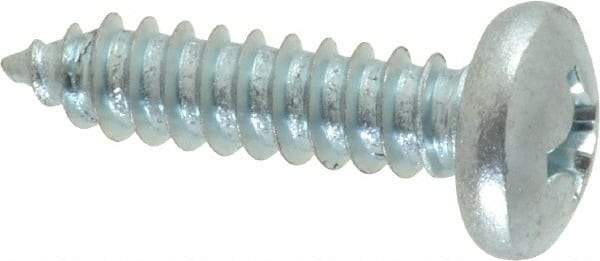 Value Collection - #14 Pan Head Phillips Sheet Metal Screw - Steel, 1" Length Under Head, Grade 2 - Americas Industrial Supply