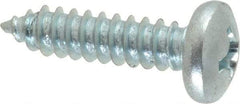 Value Collection - #14 Pan Head Phillips Sheet Metal Screw - Steel, 1" Length Under Head, Grade 2 - Americas Industrial Supply