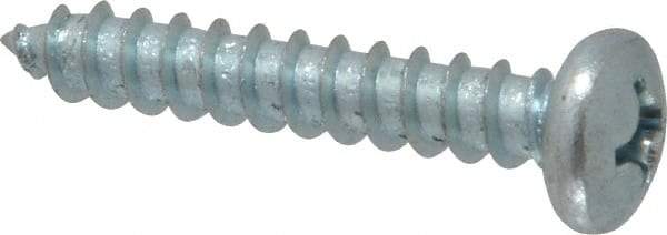 Value Collection - #14 Pan Head Phillips Sheet Metal Screw - Steel, 1-1/2" Length Under Head, Grade 2 - Americas Industrial Supply