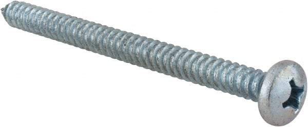 Value Collection - #14 Pan Head Phillips Sheet Metal Screw - Steel, 3" Length Under Head, Grade 2 - Americas Industrial Supply