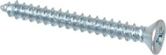 Value Collection - #6 Flat Head Phillips Sheet Metal Screw - Steel, 1-1/4" OAL, Grade 2 - Americas Industrial Supply