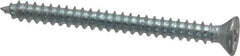Value Collection - #6 Flat Head Phillips Sheet Metal Screw - Steel, 1-1/2" OAL, Grade 2 - Americas Industrial Supply