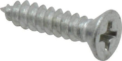 Value Collection - #8 Flat Head Phillips Sheet Metal Screw - Steel, 3/4" OAL, Grade 2 - Americas Industrial Supply