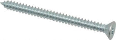 Value Collection - #8 Flat Head Phillips Sheet Metal Screw - Steel, 2" OAL, Grade 2 - Americas Industrial Supply