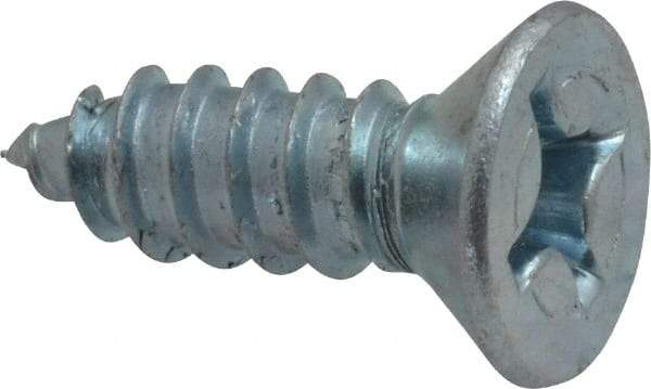 Value Collection - #14 Flat Head Phillips Sheet Metal Screw - Steel, 3/4" OAL, Grade 2 - Americas Industrial Supply