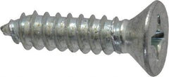 Value Collection - #14 Flat Head Phillips Sheet Metal Screw - Steel, 1" OAL, Grade 2 - Americas Industrial Supply