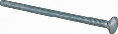 Value Collection - 5/16-18 UNC 6" Length Under Head, Standard Square Neck, Carriage Bolt - Grade 2 Steel, Zinc-Plated Finish - Americas Industrial Supply