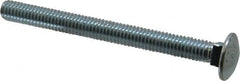 Value Collection - 3/8-16 UNC 4" Length Under Head, Standard Square Neck, Carriage Bolt - Grade 2 Steel, Zinc-Plated Finish - Americas Industrial Supply