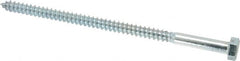 Value Collection - 5/16" Screw, 6" Length Under Head, Steel, Hex Head Lag Screw - Zinc Plated, Grade 2 - Americas Industrial Supply