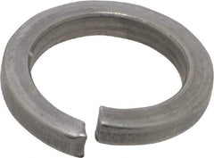 Value Collection - M12, 12.2mm ID, 2.5mm Thick High Collar Split Lock Washer - 18-8 Austenitic Grade A2 Stainless Steel, Uncoated, 12.2mm Min ID, 12.7mm Max ID, 18mm Max OD - Americas Industrial Supply