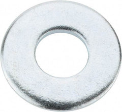 Value Collection - 5/16" Screw, Steel USS Flat Washer - 3/8" ID x 7/8" OD, 0.0781" Thick, Zinc-Plated Finish - Americas Industrial Supply