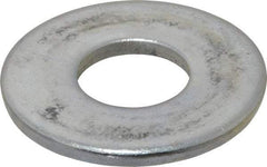Value Collection - 7/8" Screw, Steel USS Flat Washer - 15/16" ID x 2-1/4" OD, 0.1719" Thick, Zinc-Plated Finish - Americas Industrial Supply
