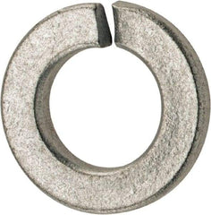 Value Collection - 3/8", 0.377" ID, 0.094" Thick Split Lock Washer - Steel, Zinc-Plated Finish, 0.377" Min ID, 0.385" Max ID, 0.68" Min OD, 0.683" Max OD - Americas Industrial Supply