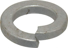 Value Collection - 1", 1.003" ID, 1/4" Thick Split Lock Washer - Steel, Zinc-Plated Finish, 1.003" Min ID, 1.024" Max ID, 1.656" Min OD, 1.661" Max OD - Americas Industrial Supply