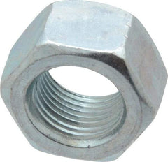 Value Collection - 5/8-18 UNF Steel Right Hand Hex Nut - 15/16" Across Flats, 0.5469" High, Zinc-Plated Finish - Americas Industrial Supply