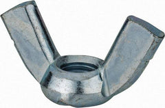 Value Collection - 5/8-11 UNC, Zinc Plated, Steel Standard Wing Nut - 2.76" Wing Span, 1.44" Wing Span - Americas Industrial Supply