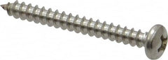 Value Collection - #6 Pan Head Phillips Sheet Metal Screw - Stainless Steel, 1-1/4" Length Under Head, Grade 18-8 - Americas Industrial Supply