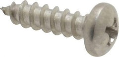 Value Collection - #8 Pan Head Phillips Sheet Metal Screw - Stainless Steel, 5/8" Length Under Head, Grade 18-8 - Americas Industrial Supply