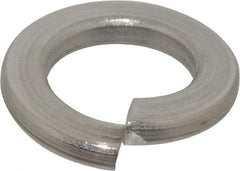 Value Collection - 5/8", 0.156" Thick Split Lock Washer - 18-8 Stainless Steel, 0.635" Min ID, 0.65" Max ID, 1.079" Min OD, 1.093" Max OD - Americas Industrial Supply