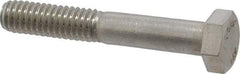 Value Collection - 5/16-18 UNC, 2" Length Under Head Hex Head Cap Screw - Grade 18-8 Stainless Steel, 1/2" Hex - Americas Industrial Supply