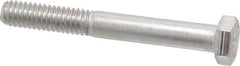 Value Collection - 5/16-18 UNC, 2-1/2" Length Under Head Hex Head Cap Screw - Grade 18-8 Stainless Steel, 1/2" Hex - Americas Industrial Supply