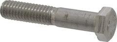 Value Collection - 3/8-16 UNC, 2" Length Under Head Hex Head Cap Screw - Grade 18-8 Stainless Steel, 9/16" Hex - Americas Industrial Supply
