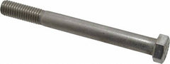 Value Collection - 1/2-13 UNC, 5" Length Under Head Hex Head Cap Screw - Grade 18-8 Stainless Steel, 3/4" Hex - Americas Industrial Supply