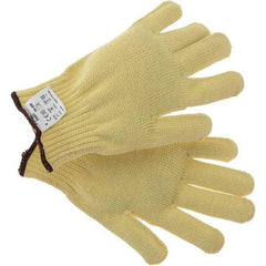 Ansell - Size L, ANSI Cut Lvl A3, Abrasion Lvl 3, Cut Resistant Gloves - Yellow - Americas Industrial Supply