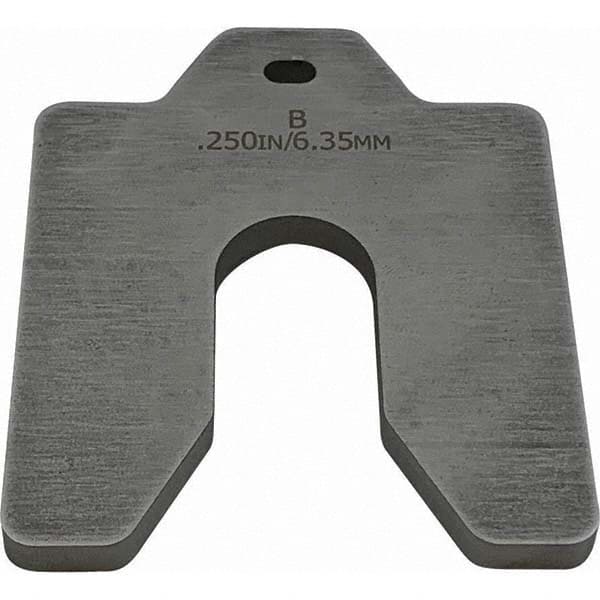 Maudlin Products - Metal Shim Stock Type: Slotted Shim Material: Stainless Steel - Americas Industrial Supply