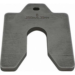 Maudlin Products - Metal Shim Stock Type: Slotted Shim Material: Stainless Steel - Americas Industrial Supply