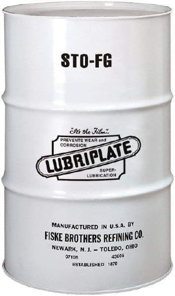 Lubriplate - 55 Gal Drum Mineral Multi-Purpose Oil - SAE 20, ISO 68, 350 SUS at 100°F, Food Grade - Americas Industrial Supply