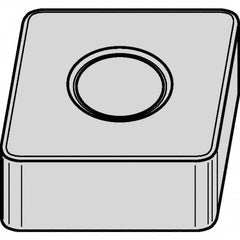 Kennametal - CNGA433 T0420FW Grade KYK10 Ceramic Turning Insert - 80° Diamond, 1/2" Inscr Circle, 3/16" Thick, 3/64" Corner Radius - Americas Industrial Supply