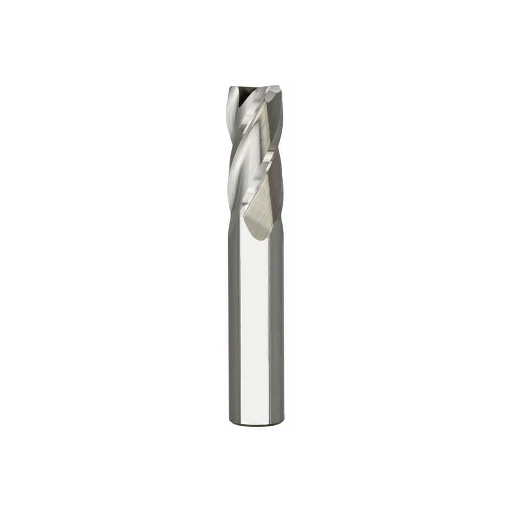 Corner Radius End Mill: 1″ Dia, 1-1/2″ LOC, 0.19″ Radius, 4 Flutes, Solid Carbide 4″ OAL, 1″ Shank Dia, 30 ° Helix, TiAlN Coated, Corner Radius End, Centercutting, Series C430R