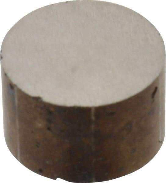 Eclipse - 0.689" Diam x 0.43" High, 0.4Lb Max Capacity Alnico Disc Magnet - 2 Poles, 1022°F Max Operating Temp, Uncoated - Americas Industrial Supply